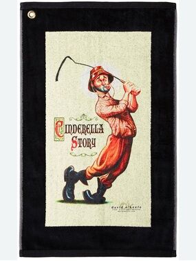 NWT Caddyshack CINDERELLA STORY DEVANT GOLF TOWEL DAVID O'KEEFE